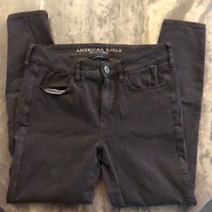 Brown Hi Rise Jegging American Eagle 4 Short